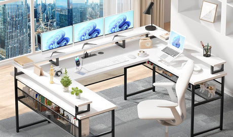 Choosing L Shaped Desk or U Shaped Desk?