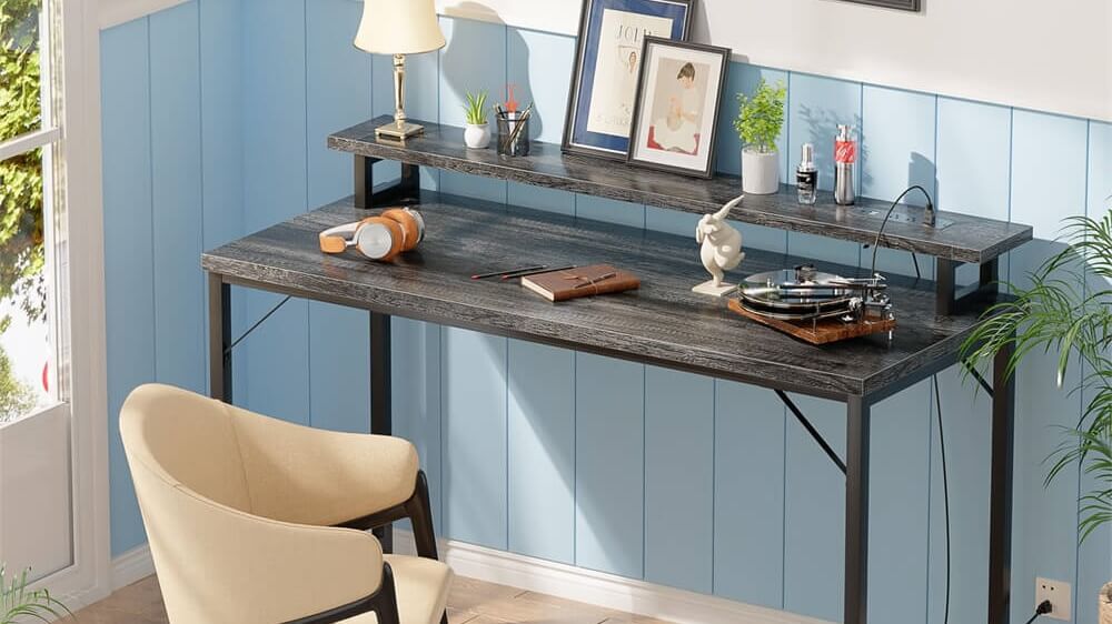 Straight Desk - Idea Choice for Small Writing Desk