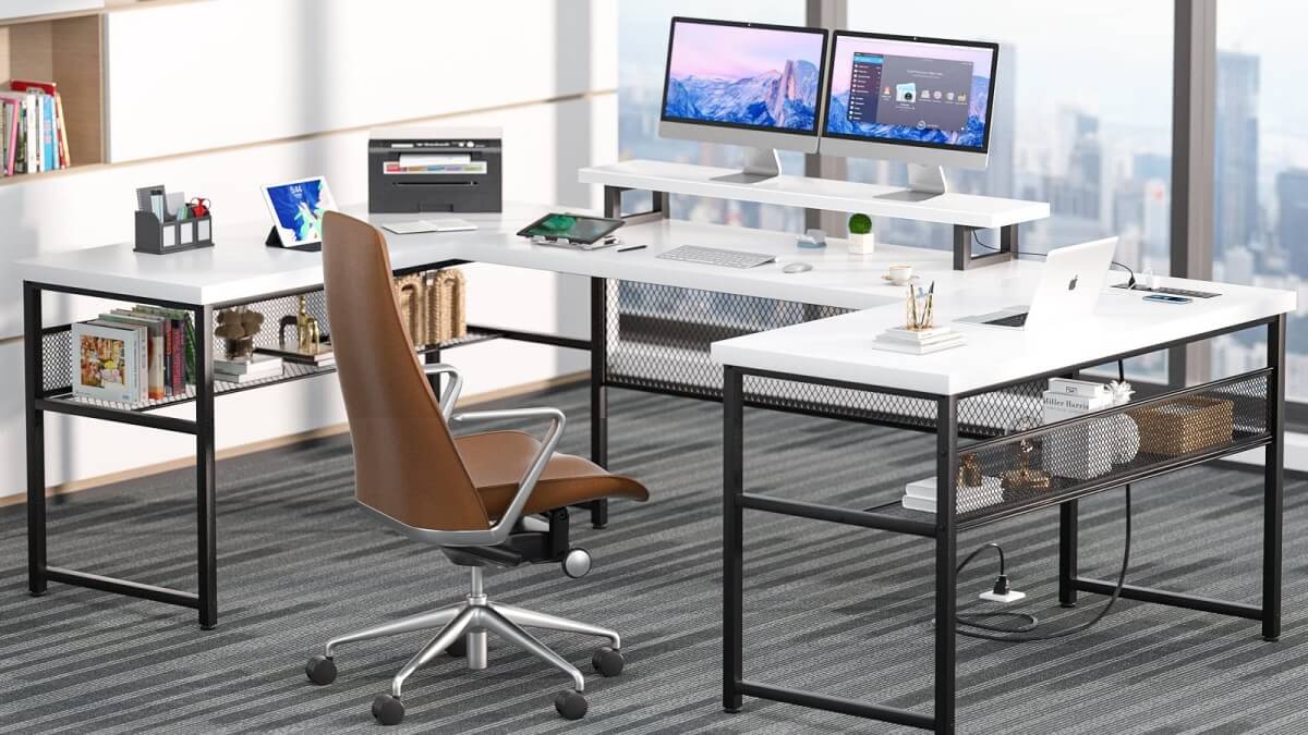 U Shaped Desk - Ideal for Higher Efficiency