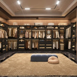 3-in-1 Closet Systems, Walk-in Closet System with Drawers and Shelves