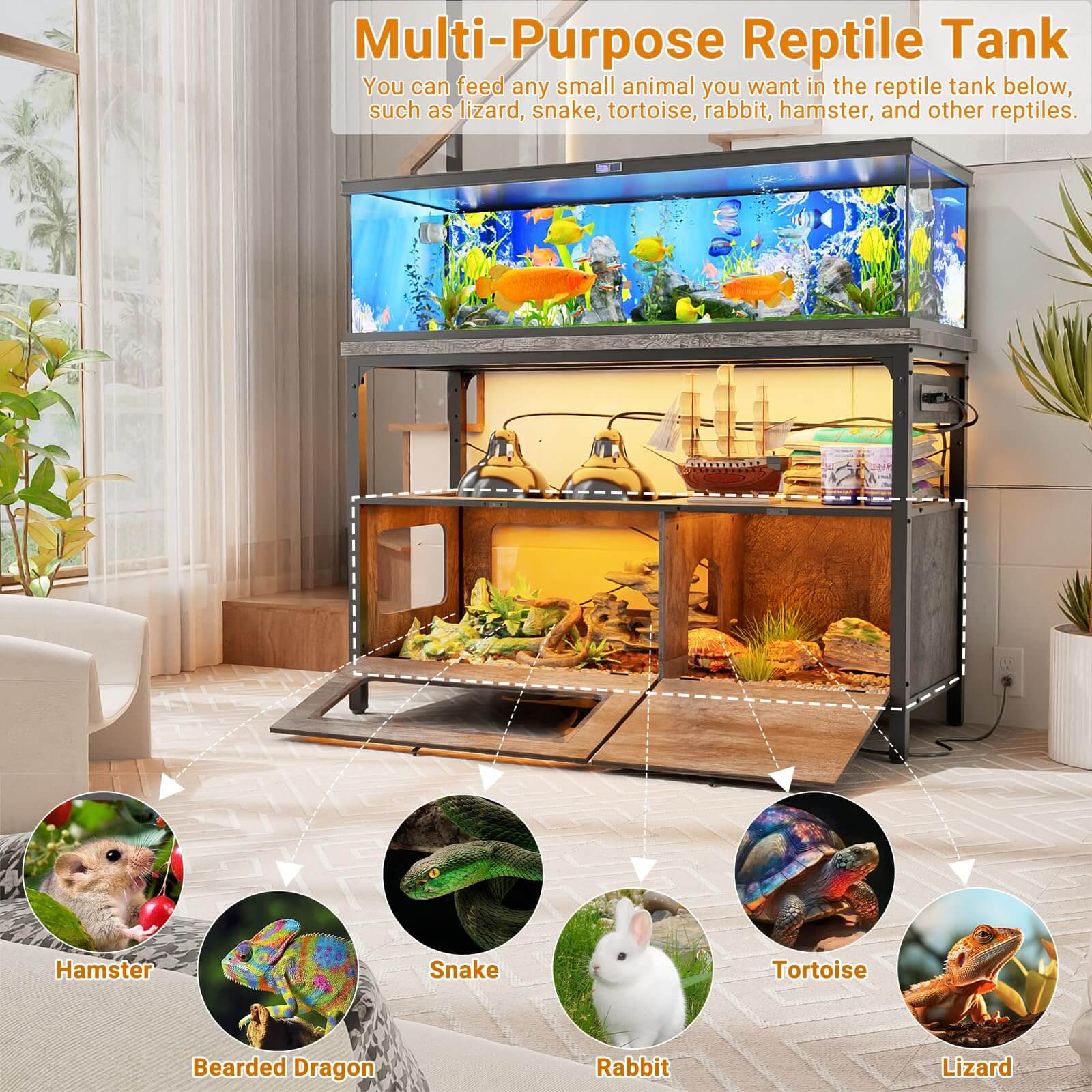 Reptile tank stand shops